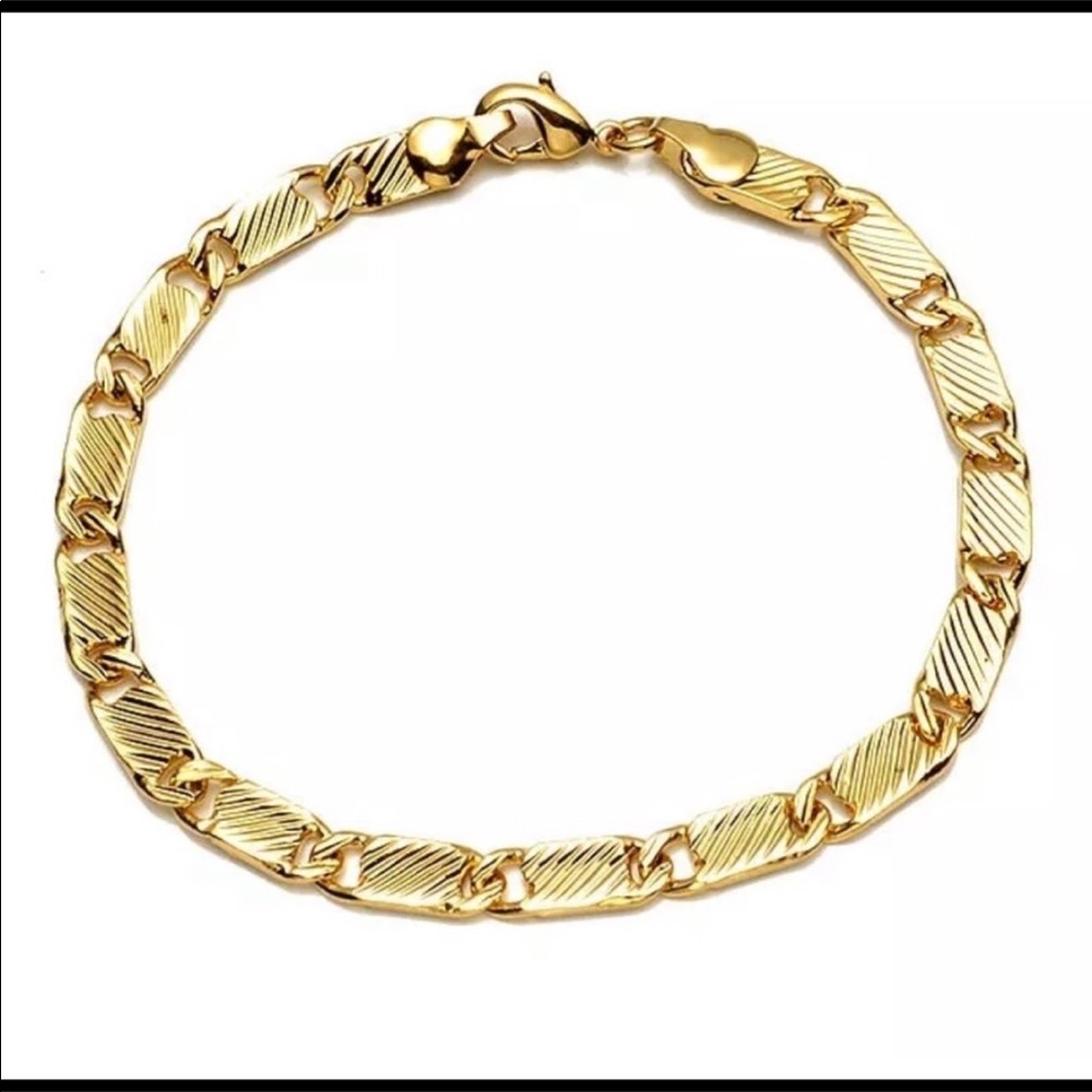 18kt Gold Filled Link Bracelet